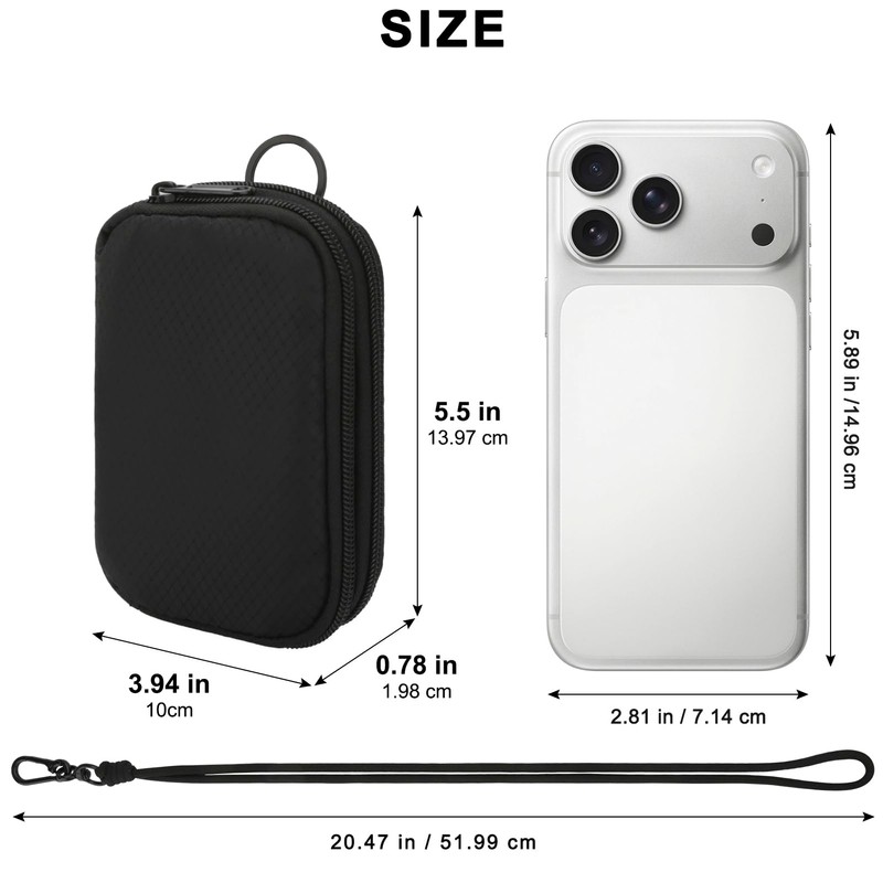 E-Tree RFID Blocking Credit Card Holder with Keychain, ID Badge