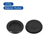 sourcing map 6Pcs Rubber Grommets 2" (50mm) Drill Hole, 1-2/4"