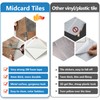 Midcard 10 Piece Peel and Stick Backsplash Imitation Rust Brown