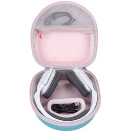 Mchoi Hard Carrying Case Fits for Turtle Beach Stealth 600/700 Gen 2 Wireless Gaming Headset, Shockproof Waterproof Black Travel Gaming Headset Protective Case (Pink)
