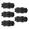 5 Pcs IEC320 C6 to IEC320 C5 Power Adapter Computer