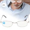 Folding Metal Anti Blue Rays Presbyopic Glasses Visual Fatigue Relief