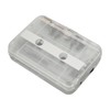 Cassette to MP3 Converter Multifunction Auto Reverse Transparent Retro Portable