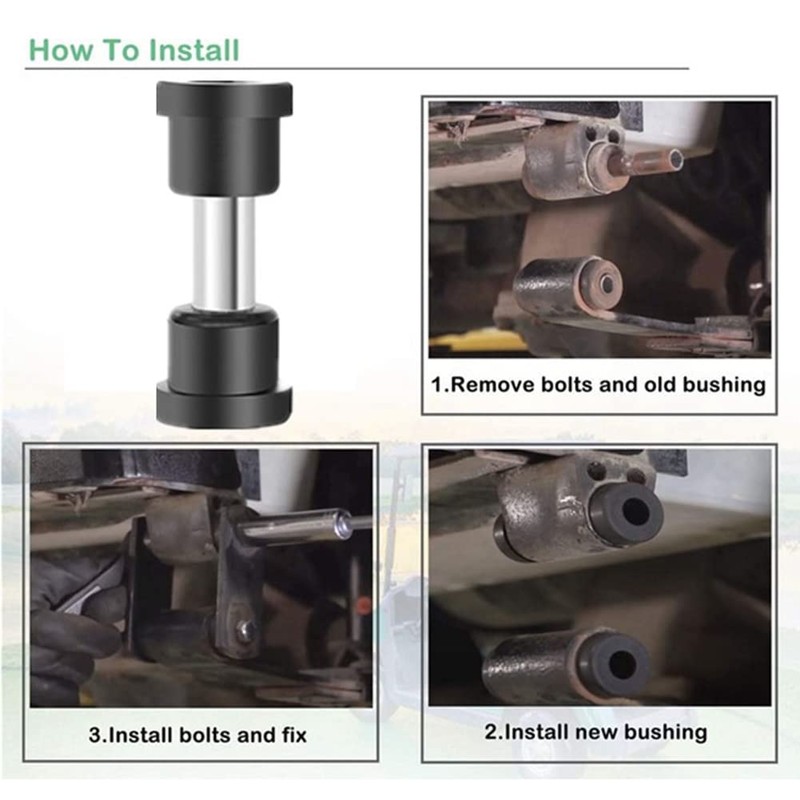 Daiilg Golf Cart Leaf Spring Bushing for, (94+) Gas, Electric