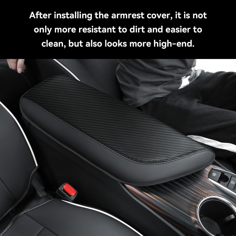 Bercicci Center Console Armrest Cover for Toyota Camry 2018-2024 Accessories