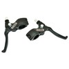 DIA-COMPE 182s-2 Tech77 w/Thumb-Lock Stopper Brake Lever Set, Black, DP2527
