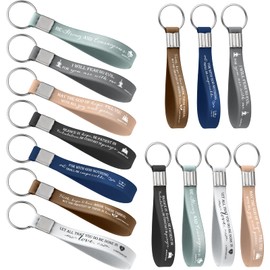 21 Pcs Christian Keychains Church Gifts in Bulk Bible Verse Keychains Religious Siliconce Inspirational Keychains Sunday School Teacher Gifts for Church Favor