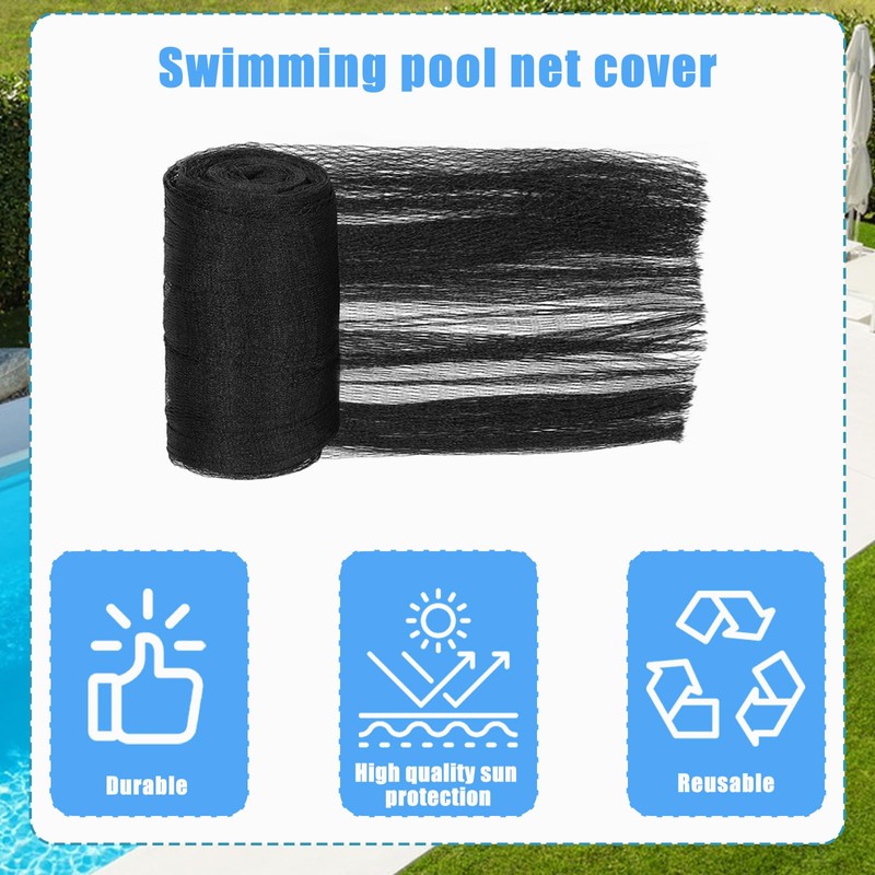 20 x 40 Feet Pool Leaf Net Cover Inground Pool