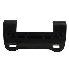 ANCLLO Plastic Black Mountain Bike Pump Holder Lightweight Easy Install Bicycle Pump Clip 9.5X5.7cm 18g No Screw