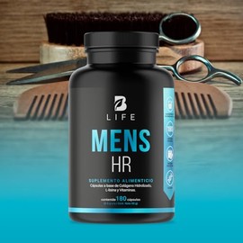 B Life Vitaminas para el Cabello del Hombre 180 cápsulas