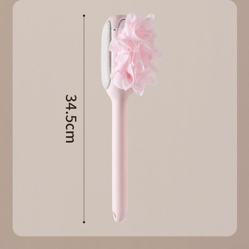 Cepillo de ducha largo de 34 cm para espalda Noteflora