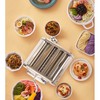 Pasta Maker Machine, 9 Adjustable Thickness Settings, 3 Adjustable Widths,