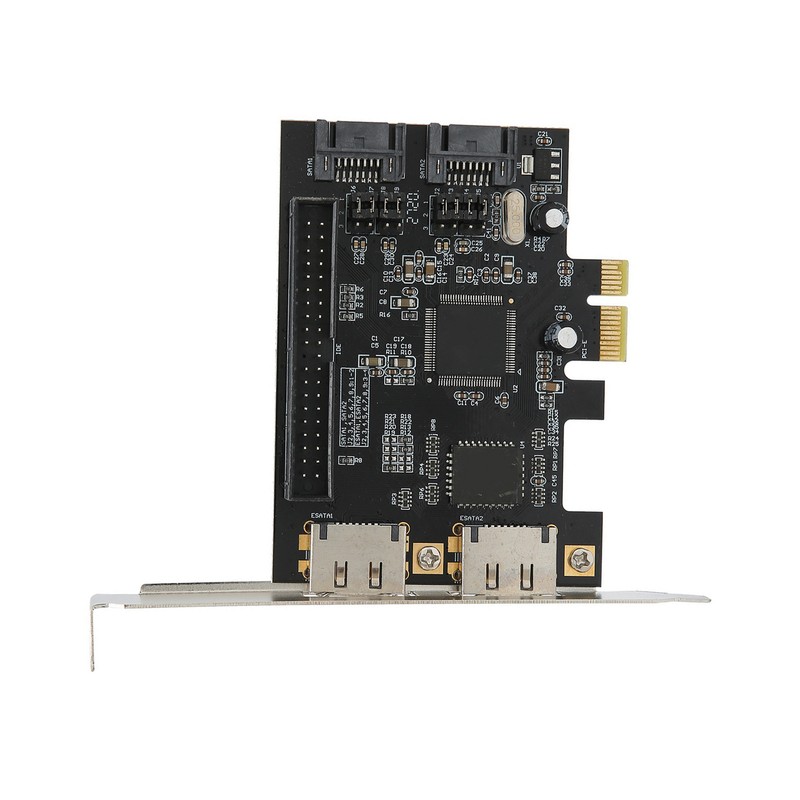 Adapter Card PCIe to SATA ESATA IDE PCB Network Converter