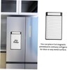 Operitacx Magnetic Memo Message Magnetic Note Pads for The Refrigerator