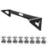 QiaoYoubang 2U Vertical Wall Mount Rack - Steel Vertical Patch