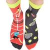TODO Colours Funny Socks with Motif - Multicoloured, Colourful, Crazy