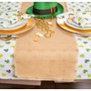 Contemporary Home Living 84" Shamrock Shake St. Patrick's Day Tablecloth