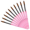 KADS Nail Brushes, Scalp Nail Brushes, Set of 10, Gel