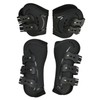 Horse Front Hind Leg Boots Shock Absorption Breathable Open Front