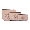 Della Q Pouch Set, Blush, Size S-M-L