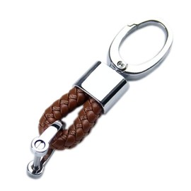 Tidero faux leather keyring with carabiner attachment in gift box key chain, gift for men, women, birthday, anniversary, Mum, Dad cars.