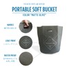 TAVARUA OT001/OT002 Portable Soft Bucket 48L / 38L Folding Waterproof