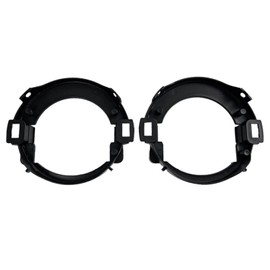 YLT AUTO Front Bumper Fog Light Bezel Covers Insert Cover Fit for Nissan Frontier 2010-2019 Front Bumper Fog Light Lamp Bracket Cover Pair