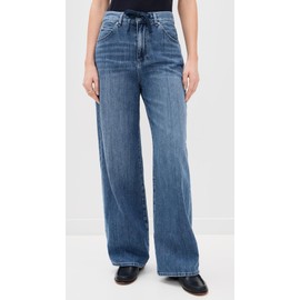 LE JEAN Women's Luna Relaxed Jeans, Coast to Coast, Blue, 26
