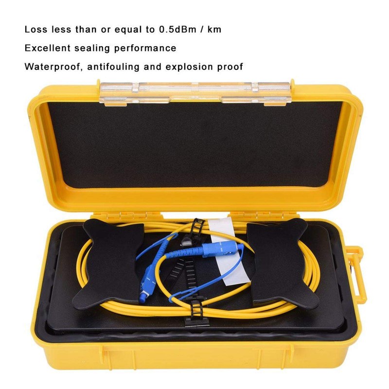 SALUTUYA Fiber Optic OTDR Launch Cable Box, OTDR Launch Cord