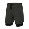 TCA Ultra Men's 2-in-1 Running Shorts with Integrated Compression Shorts