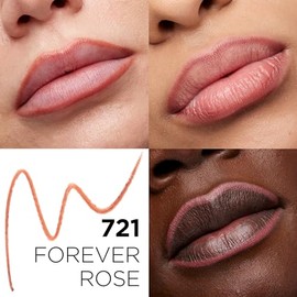 L'Oréal Paris Colour Riche Lip Liner, Forever Rose, 0.007 oz.