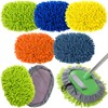 Layhit 5 Pcs Car Wash Mitt Set, Brush Not Included,