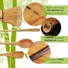 BambooMN Brand Matcha Bowl Set (Includes Bowl, Rest, Tea Whisk,
