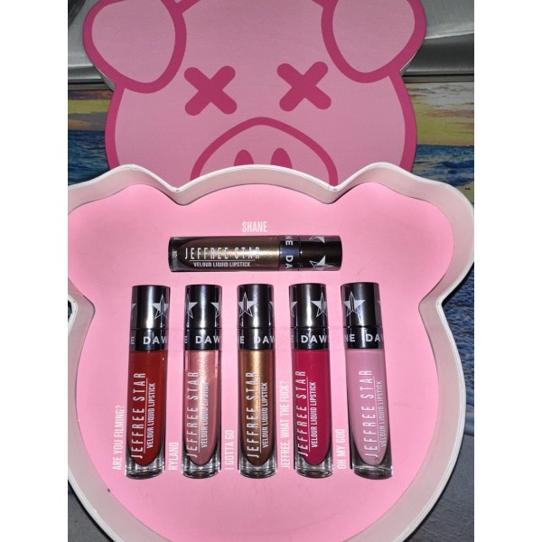 Jeffree Star X Shane Dawson Velour Pig Liquid Lipstick Set
