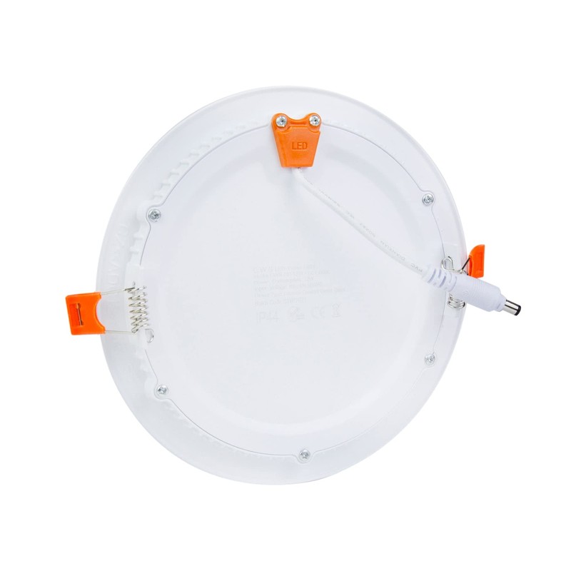 G.W.S® 18W Ultra Thin Dimmable Round Circle LED Recessed Flat