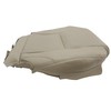Vigoraze Front Driver Bottom Replacement Leather Seat Cover Tan Compatible
