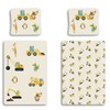 100% Cotton Construction Bedding Set, Baby Duvet Cover 100 x 135 cm + Pillowcase 40 x 60 cm