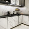 YENHOME 24"X200" White Marble Contact Paper Waterproof Contact Paper for