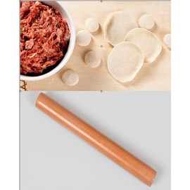 Classic French Rolling Pin Wooden Dough Roller Tapered Roller for Baking, Fondant, Pie Crust, Cookie, Pastry, Pizza, Pasta (16 inch)