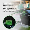 Parking Violation Stickers for Cars (Fluorescent Green) - 100 Illegal