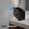YESENT Aluminum Electric Toothbrush Holder - Bathroom Wall Mounted Toothbrush