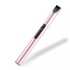 USB Rechargeable Arc Electric Candle Lighter Silver Pink