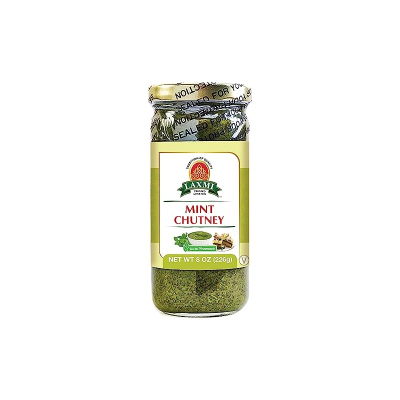 Laxmi All-Natural Gourmet Mint Chutney - 8oz