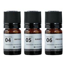 Incent Design Blend Essential Oils Aroma Oils Set of 3 (5ml each) DB Assorted 2