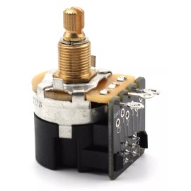 The Art Of Tone 4x CTS 500K Pot 3/8” Short Split Shaft Audio Taper Push/Pull DPDT