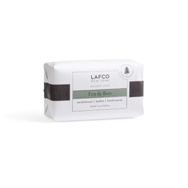 LAFCO New York Jabón En Barra Feu De Bois - 200 G - Fórmula Natural Ultra Hidratante - Para Todo Tipo De Piel - Hecho En Europa