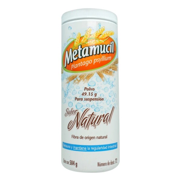 Metamucil Polvo 49,15 G, 1 Bote 504 G