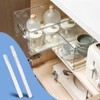 4 Pcs Glues Sliders for Cabinets Pull Out Cabinet Organizer