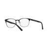 Emporio Armani Men's EA1139 Square Sunglasses, Matte Black/Demo Lens, 55