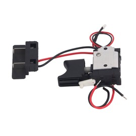 Universal Electric Drill Trigger Switch Speed Adjustable Electric Drill Switch with Light for Power Tool 7.2‑24V